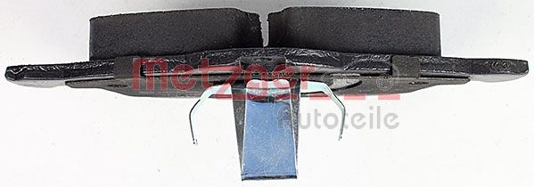 METZGER 1170091 Bremsbelagsatz, Scheibenbremse